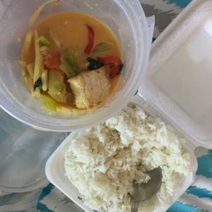 V9 Vegetables Curry at Suvi Thai and Sushi in Homestead