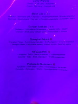 Course 3 menu
 at Umami in Maastricht