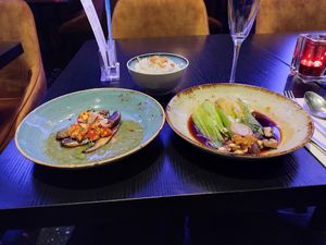 Portobello / Shanghai paksoi at Umami in Maastricht