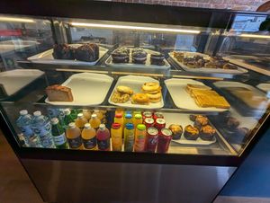 Pantry and bagels at Double Drop Espresso in Armidale