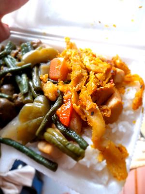 My take away com chay at Pháp Hoa in Ho Chi Minh City