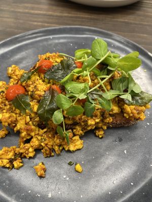 Scrambled Tofu  at Kokomo in Christchurch