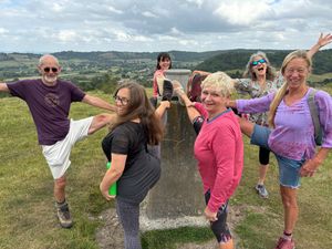 Our yoga retreat to Glastonbury  at Box Hill Yoga in Epsom