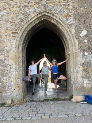 Glastonbury Tor at Box Hill Yoga in Epsom