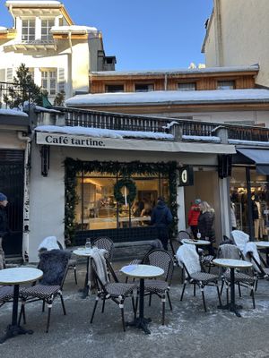   at Café Tartine in Chamonix-mont-blanc