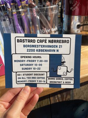   at Bastard Café Nørrebro in Copenhagen