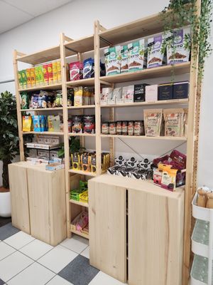 Organic products at Swanton Organics Cafe  in Balranald