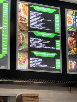 Menü  at Welat Döner  in Dresden