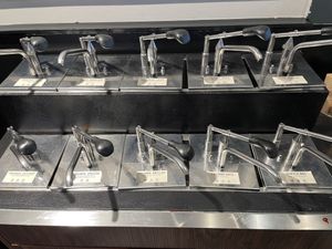 Dip bar  at Pommes Freunde - MyZeil in Frankfurt