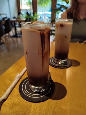 oat mocha at Department of Coffee in Kandy