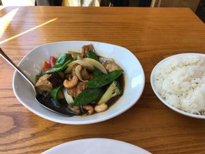 Rice and tofu dish @ Thai Square, Windsor at Thai Square in Windsor