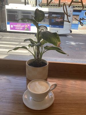 Oat latte, Vietnamese stylee  at Bánh by Lauren  in New York City