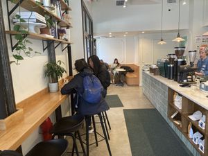 Seating insidee  at Bánh by Lauren  in New York City