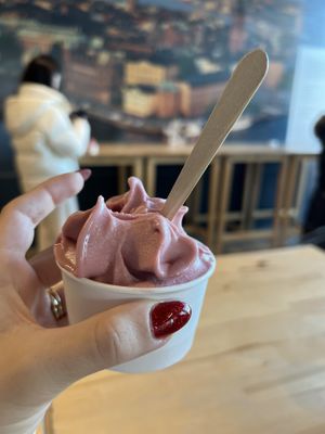 Vegan ice cream  at IKEA  in Cardiff