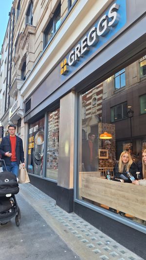 👍🏻 at Greggs - 421 Strand in London