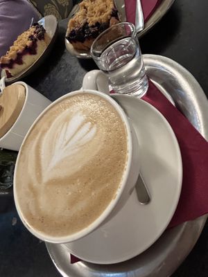 Latte   at Neruda Cafe  in Prague