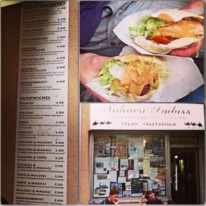 delicious falafel at Sahara Imbiss - Wildenbruchstr in Berlin