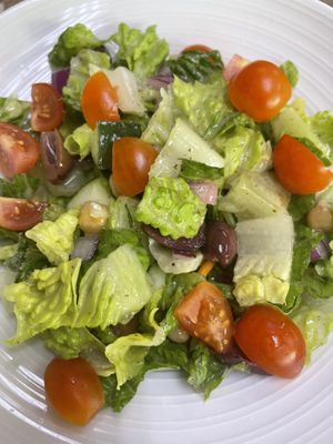 Greek salad - small  at Island Naturals Cafe in Seven Mile Beach