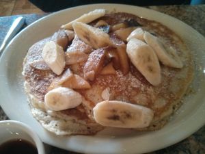 Pancakes at Vegan Commissary in Philadelphia