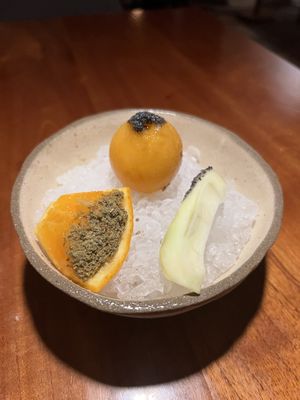 Fruits  at Quiltro in Antigua