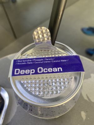 Deep Ocean Smoothie SATISFIES  at Cult.Thailand in Bangkok