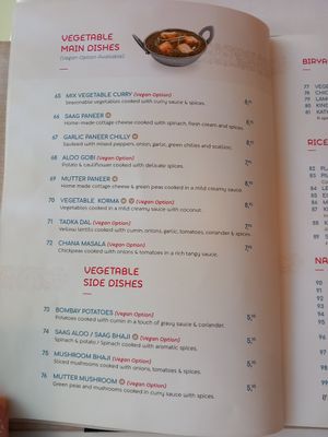 Majn courses at Kathmandu Restaurant Benidorm in Benidorm