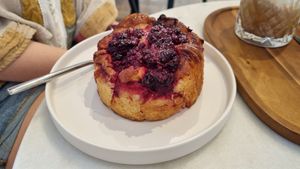 Don't remember the name, but it was awesome at Patisserie Sießl in Munich