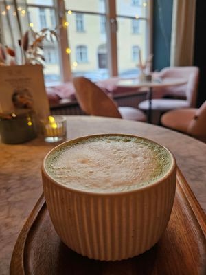 Matcha at Patisserie Sießl in Munich