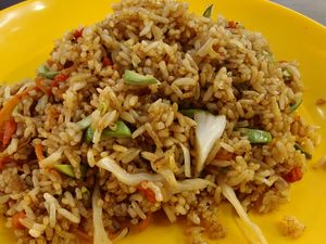 Sambal petai fried rice at Home Taste Vegetarian - Chinatown - 家味素食 in Central Singapore