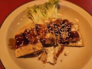 Crispy tofu starter at Pang Pang Ya - Original Peking Ente in Duisburg