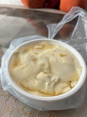 ginger syrupp  at Fresh Soy Milk Everyday - 日日鮮豆漿 in Kowloon