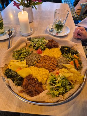 Plate for two :) at Soliana - Fusion Home Cooking in Cologne