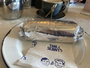 Vegan burrito   at Tank and Skinny's - Seaside  in Buncrana