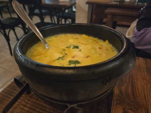 Moqueca de banana at Bananaland in Rio De Janeiro