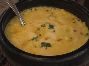 Moqueca de banana at Bananaland in Rio De Janeiro