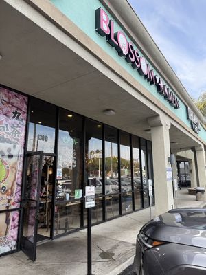 Entrance   at Blossom Ramen in El Segundo