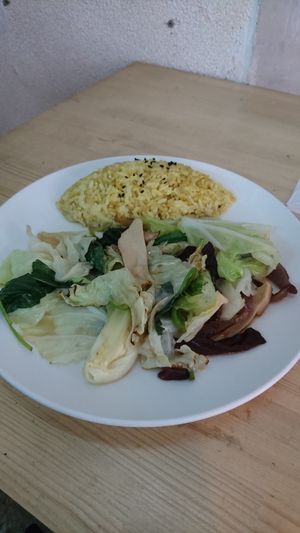   at Yummy Vegan House in Taipei