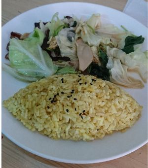   at Yummy Vegan House in Taipei