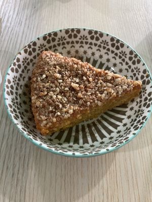 Carrot cakee  at Cocobana in San Juan