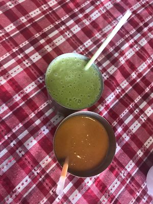 Delicious smoothies  at Cocobana in San Juan
