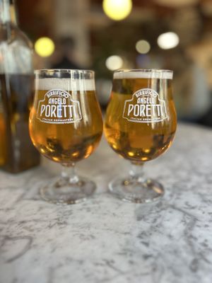 Italian lager brewed in the UK 😂   at Rudy's Pizza Napoletana in Newcastle Upon Tyne