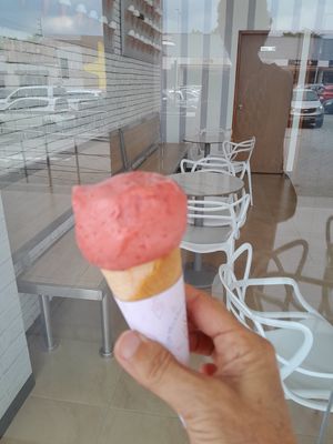 Frutilla at Sorbetto Urdesa in Guayaquil