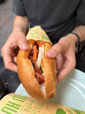 Mixed Banh Mi  at Mon Chay in Ho Chi Minh City