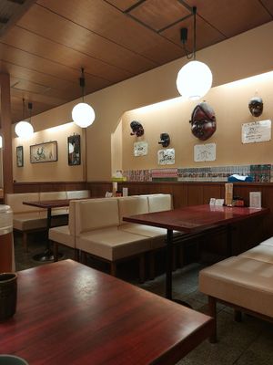 Inside at Tsuchifuku Shokudo in Kyoto