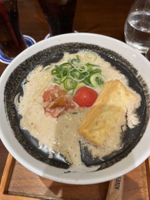 Ramen  at MOON and BACK Ramen Bar & Brunch Cafe in Kyoto