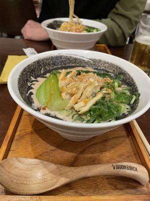   at MOON and BACK Ramen Bar & Brunch Cafe in Kyoto