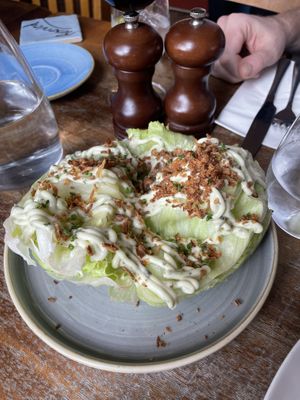 Loaded lettuce wedge  at The Havelock Tavern in West London