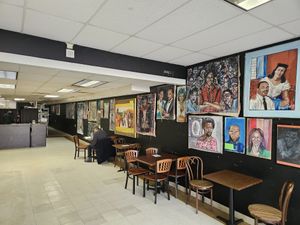 Gallery Wall Inside at Akhi Alkaline - Maybe closed in Dover