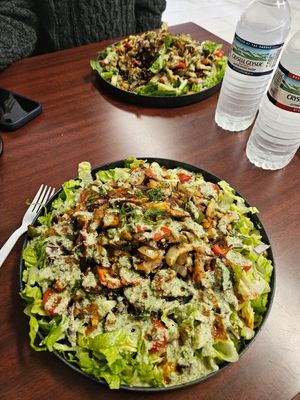 Akhi All The Way was a healthy delicious sautéed mushroom over wild rice dish, loved it! at Akhi Alkaline - Maybe closed in Dover