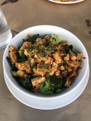 sambal tofu! at Handlebar in Chicago